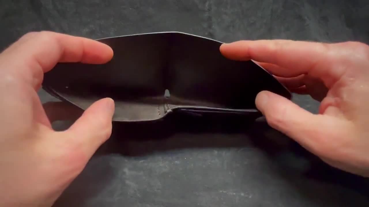 UFO Alien Abduction Leather Wallet - Extraterrestrial Cow