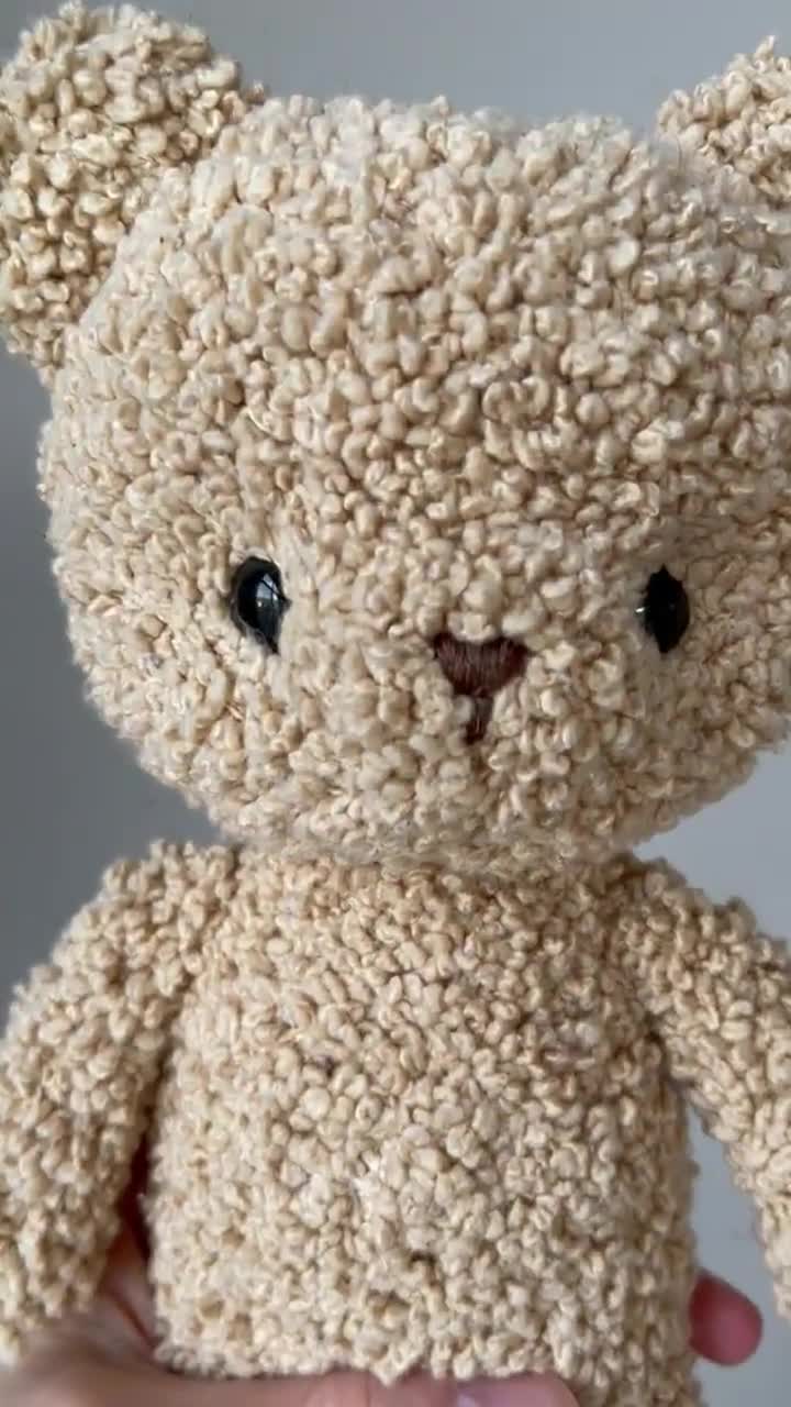 Pattern: Fleece Teddy and Bunny - All About Ami