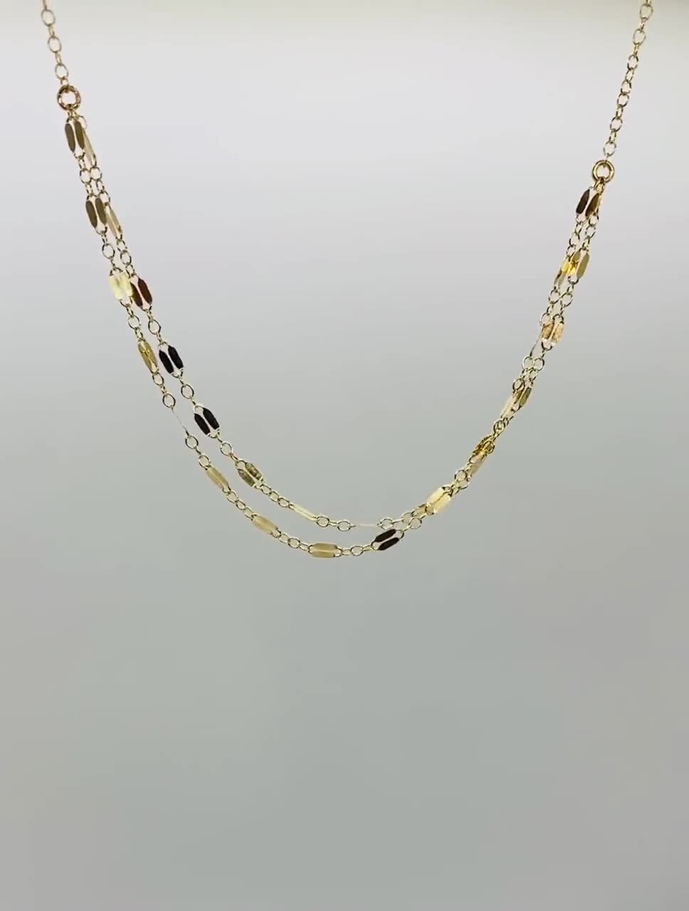 Dainty Gold Choker, Stacking Chain Choker, Delicate Chain