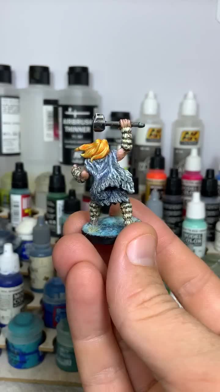 Pro Paint Wulfgar Miniature Paint Forgotten Realms 