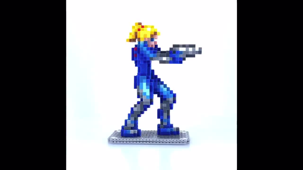 Zero Suit Samus 3D Figure Super Metroid Inspired Samus Aran Perler Bead  Bead Sprite Pixel Art SNES Video Game - Etsy México