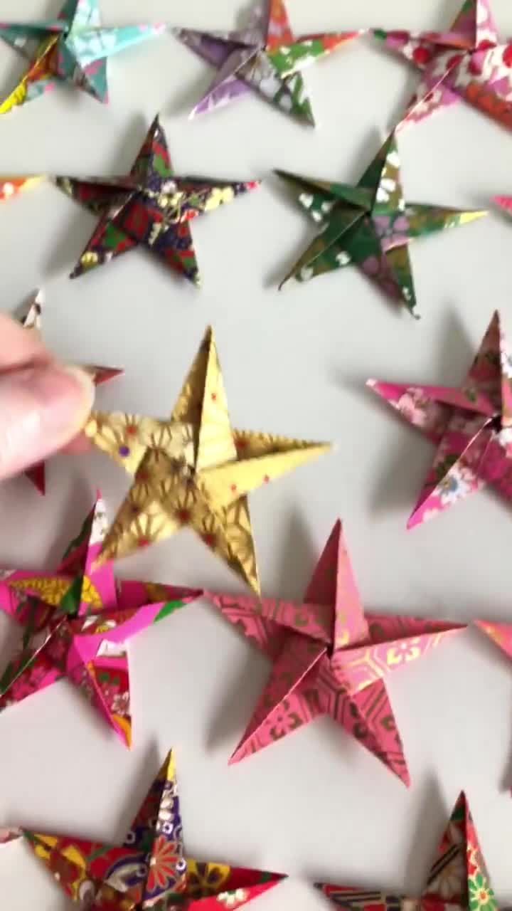 5 pointed paper starsfrom old book pages ( you receive 5) — Old Glory  Creative