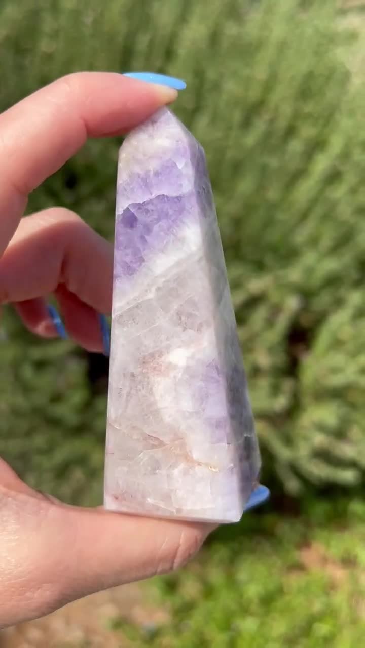 ライトパープルアメジストタワー 136g - Etsy 日本