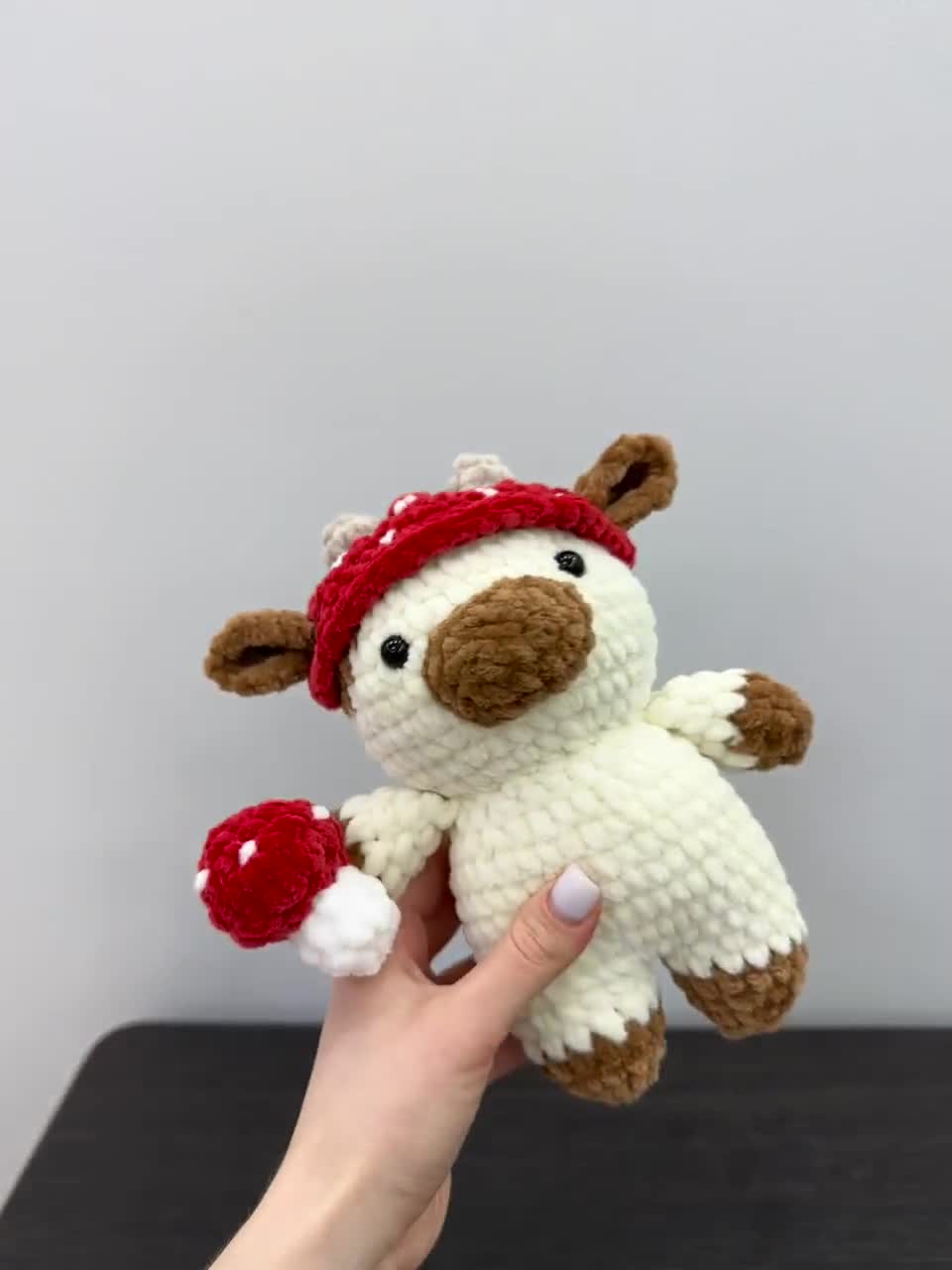 Moogan The Cow Crochet Kit Animal Crochet Includes Follow Along Videos