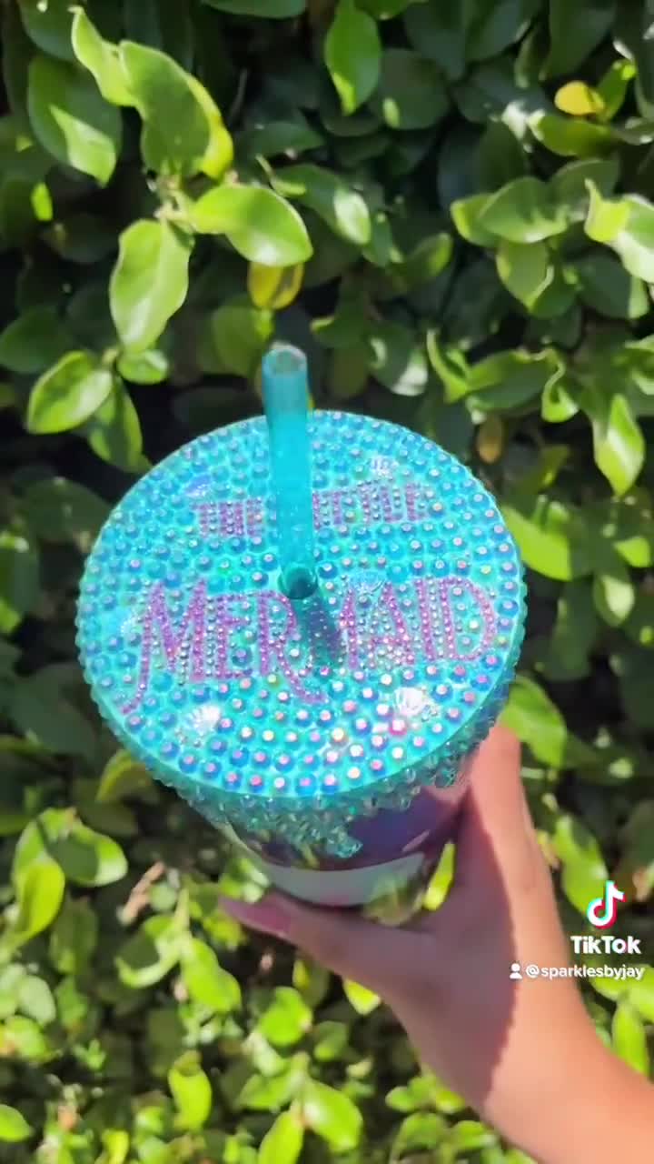 The little mermaid Snow globe tumbler - Tumblers, Facebook Marketplace