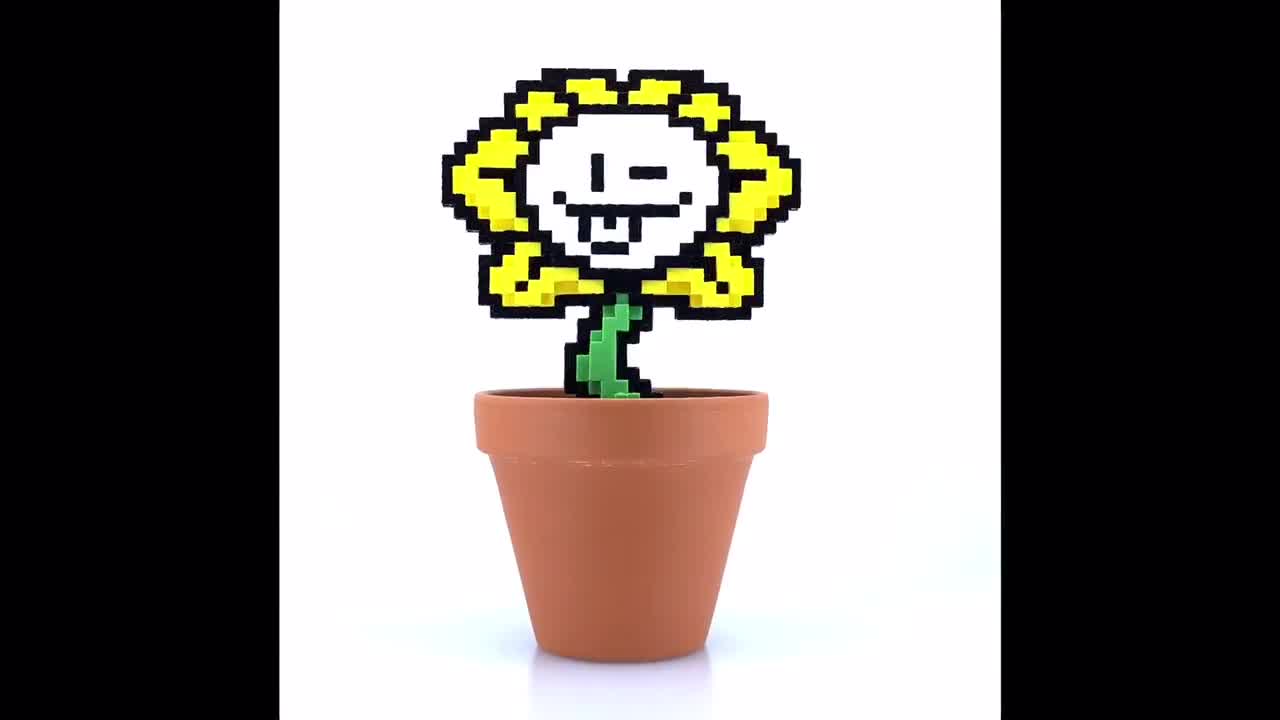 flowey's faces, Pixel Art Maker