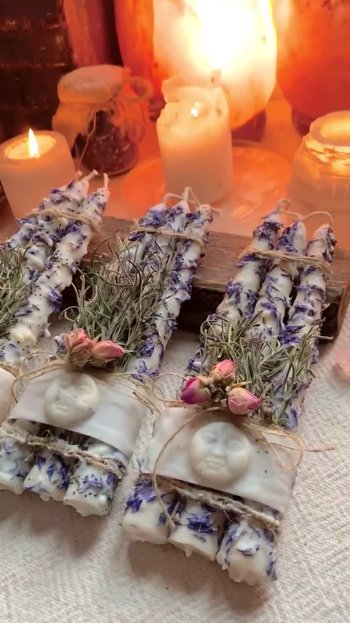 Ritual Conjure Candles Bundle x4 ~ Kali Protection | DIY Spell Kit | Sacred Healing | hot Money Magnet | Love Passion