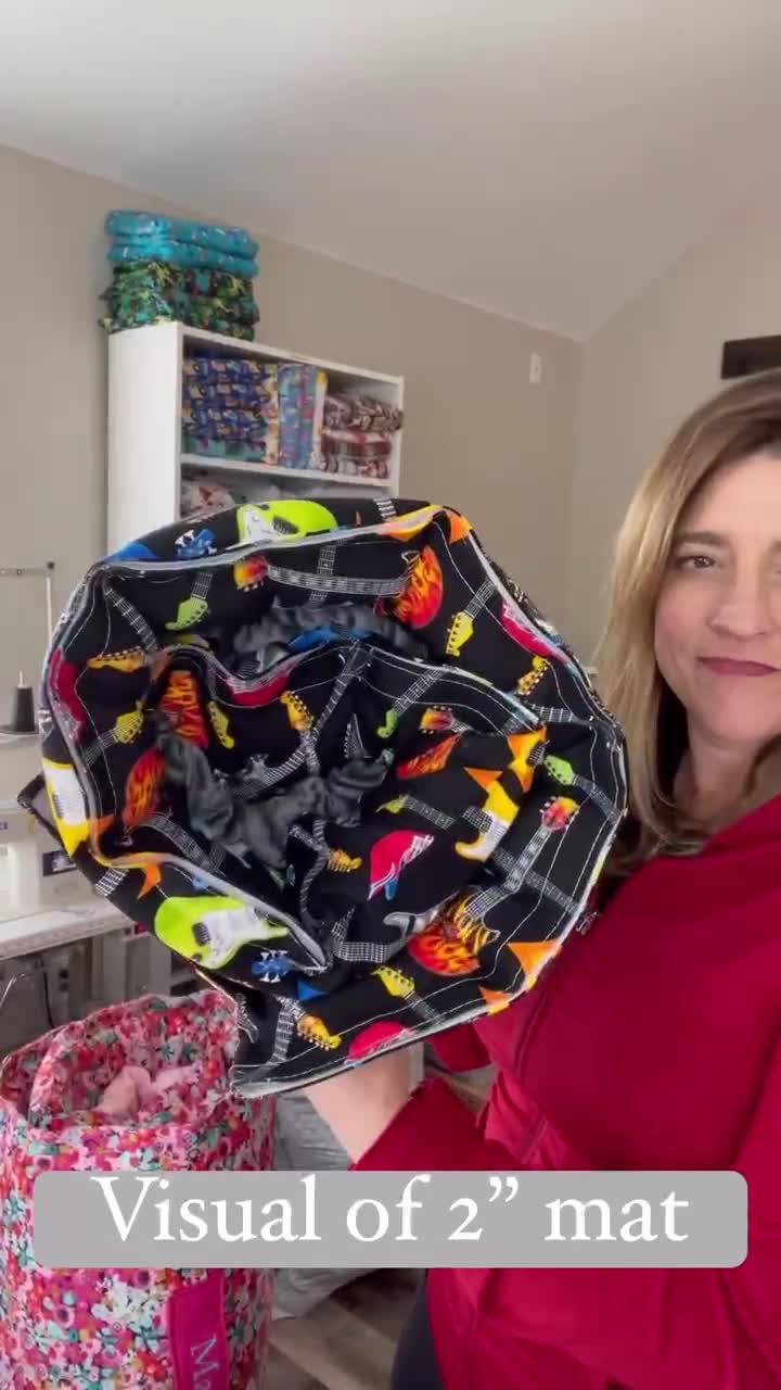 Minnie Mouse Nap Mat: Pink Travel Blanket, Custom Embroidery video poster