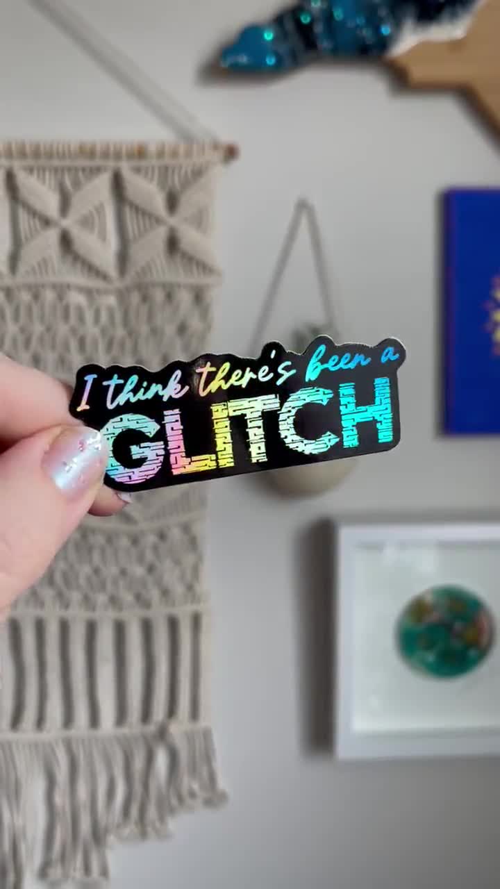 I Think Theres Been a Glitch SOLID Sticker Taylor Swift 