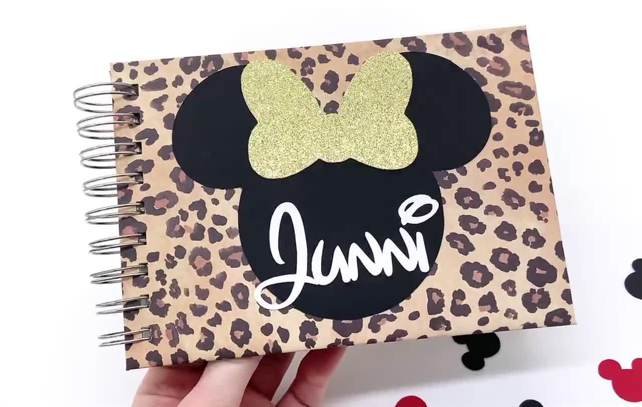 2024 Disney Autograph Book Minnie Mouse Disney World Disneyland Disney  Cruise Photo Album Memory Book Signature Book 