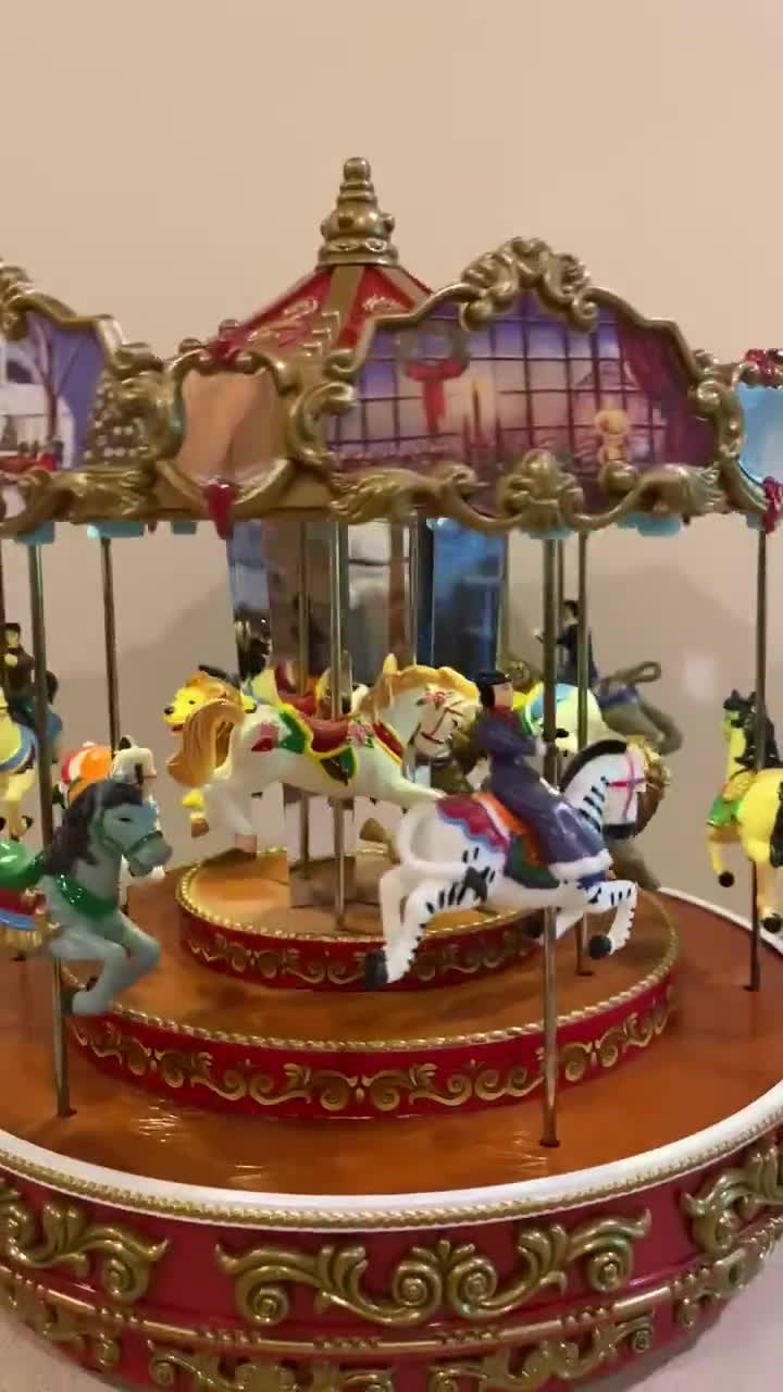 Mr. Christmas Triple Decker Musical Carousel – Vintage 2014