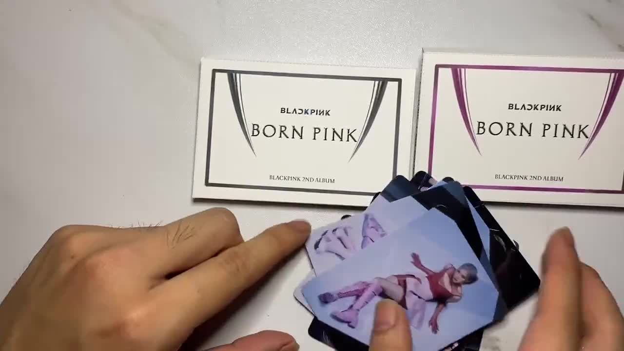 BLACKPINK Photocard Set Born Pink Pink Venom Concept 1 OT4 Fanmade
