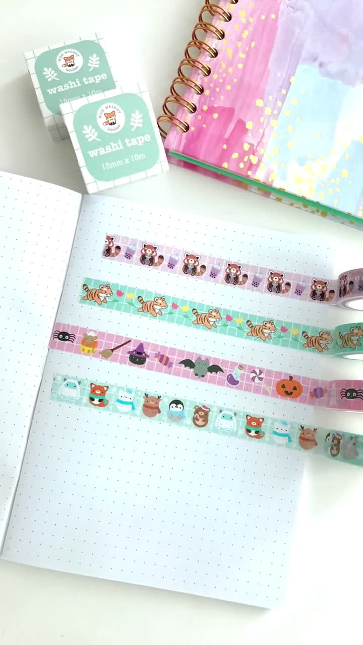 Cute Snail Mail Washi