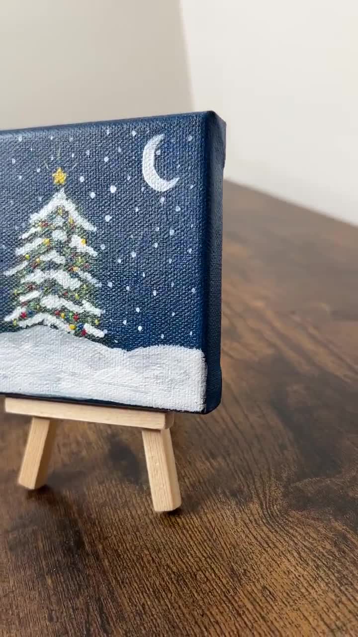 GH Christmas 4x4 Art Canvas - The Good Tree