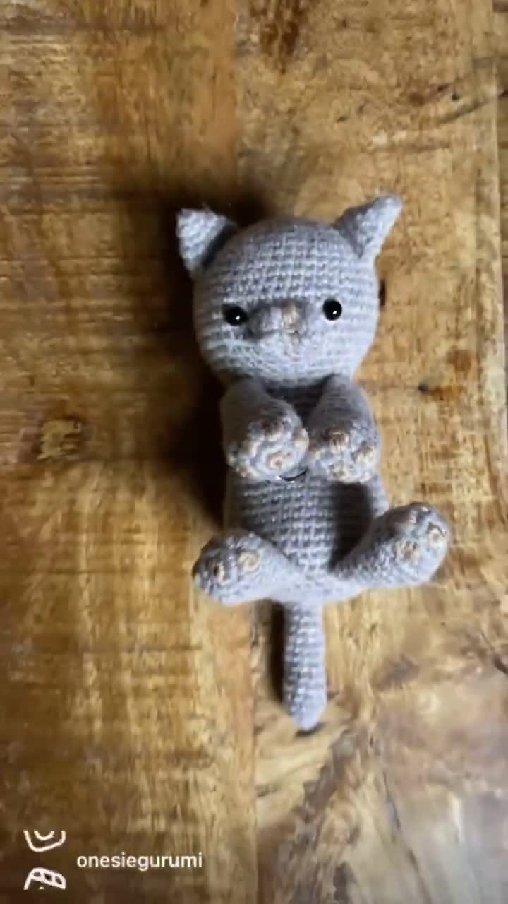 Kitty Onesiegurumi: Patrón de crochet amigurumi sin costura PDF DESCARGA  INSTANTÁNEA -  España