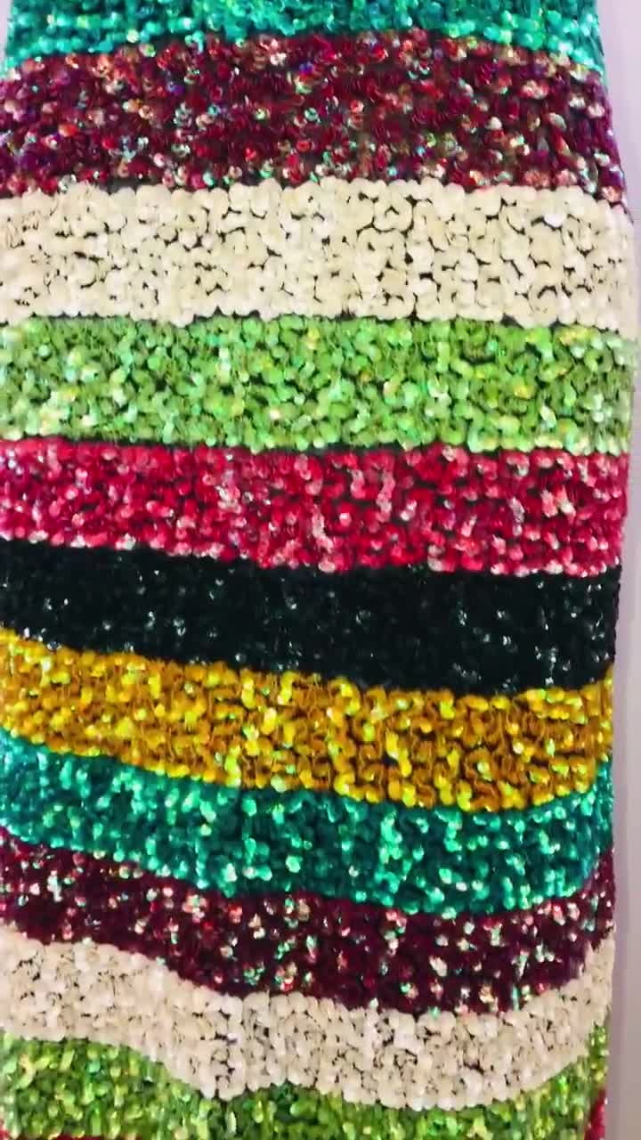 Jean Paul Gaultier Sequined Dress // Haute Couture 90s