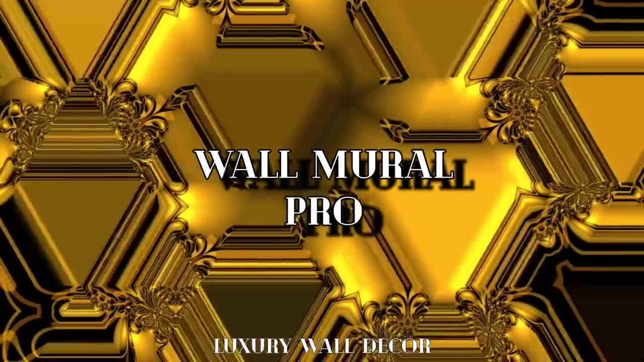 Gold Leaves 3D Wall Paper Art 3d Wallpaper Living Room 3D Wallpaper  Self-adhesive Wall Paper Peel & Stick Wallpaper Bedroom Wallpaper 