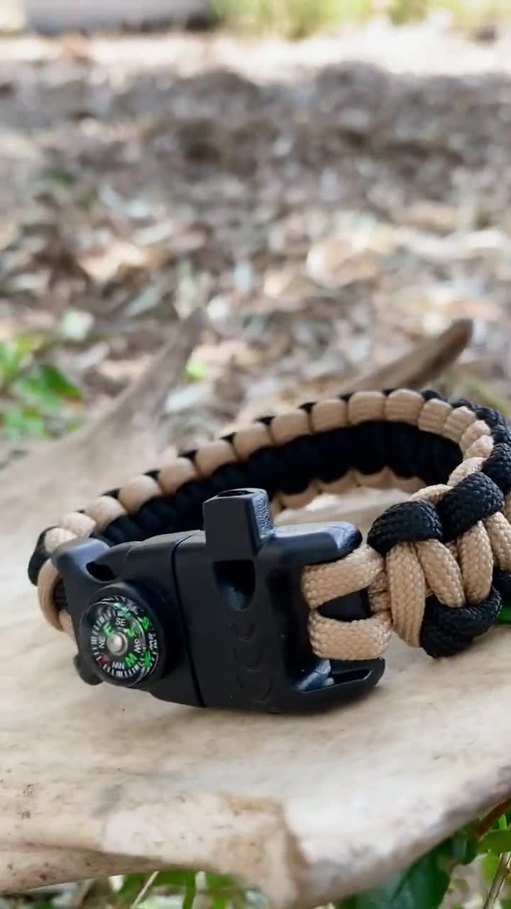 Tactical Bracelet for Boys, Tactical Jewelry Man, Jungle Bracelet, Survival  Bracelet for Women, Montain Lovers Gift, Military Bracelet Guy 