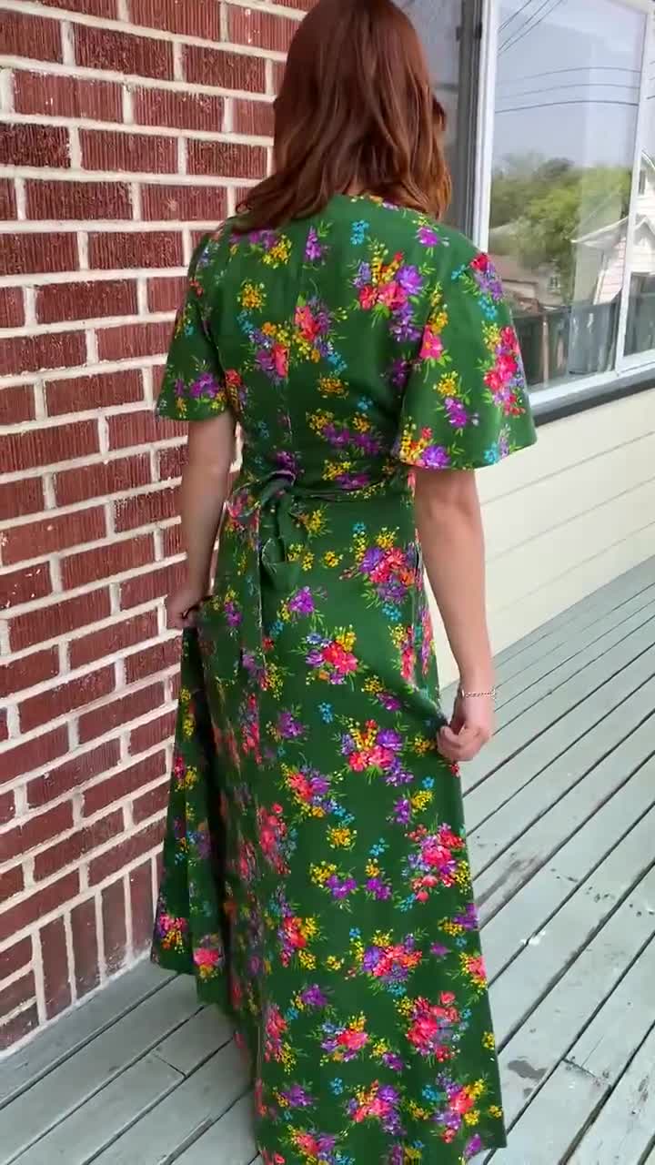 70s empire waist dress 70s Empire Waist Dress Size 10 Bust 32.5 McCall's 3832