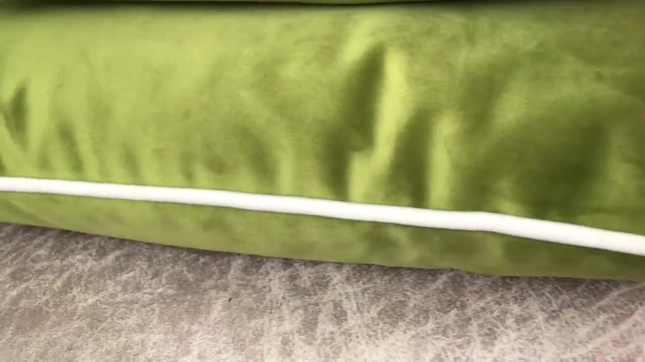 Housse De Coussin 40x40 Vert Déco | Coin Coussin