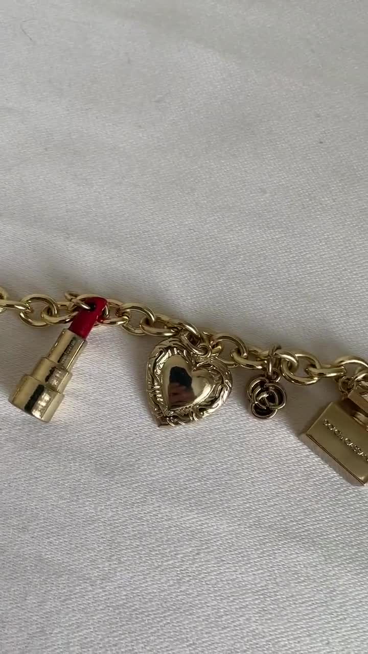 Dolce and gabbana charm on sale bracelet