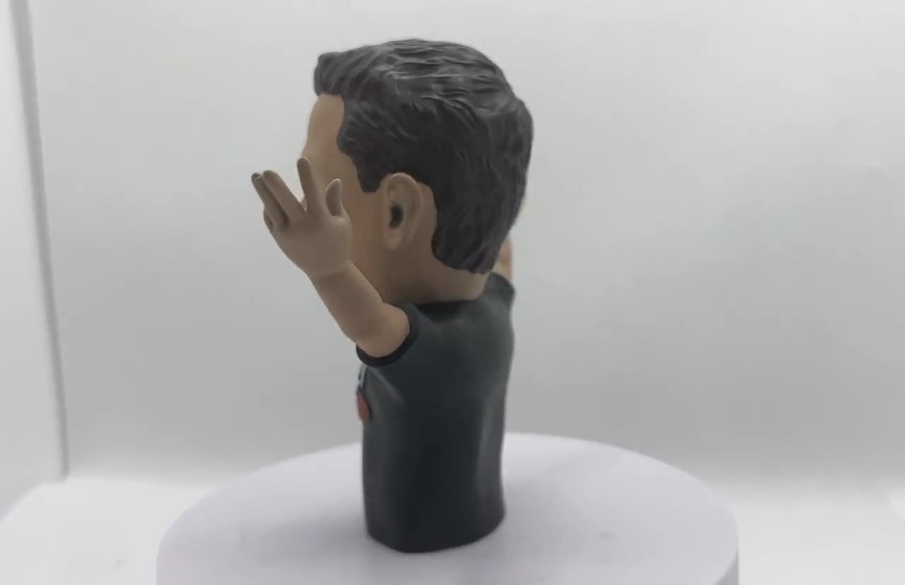 Sold Elon Musk Painted 3D Printed Figure - Twitter Tesla Dogecoin SpaceX Occupy Mars