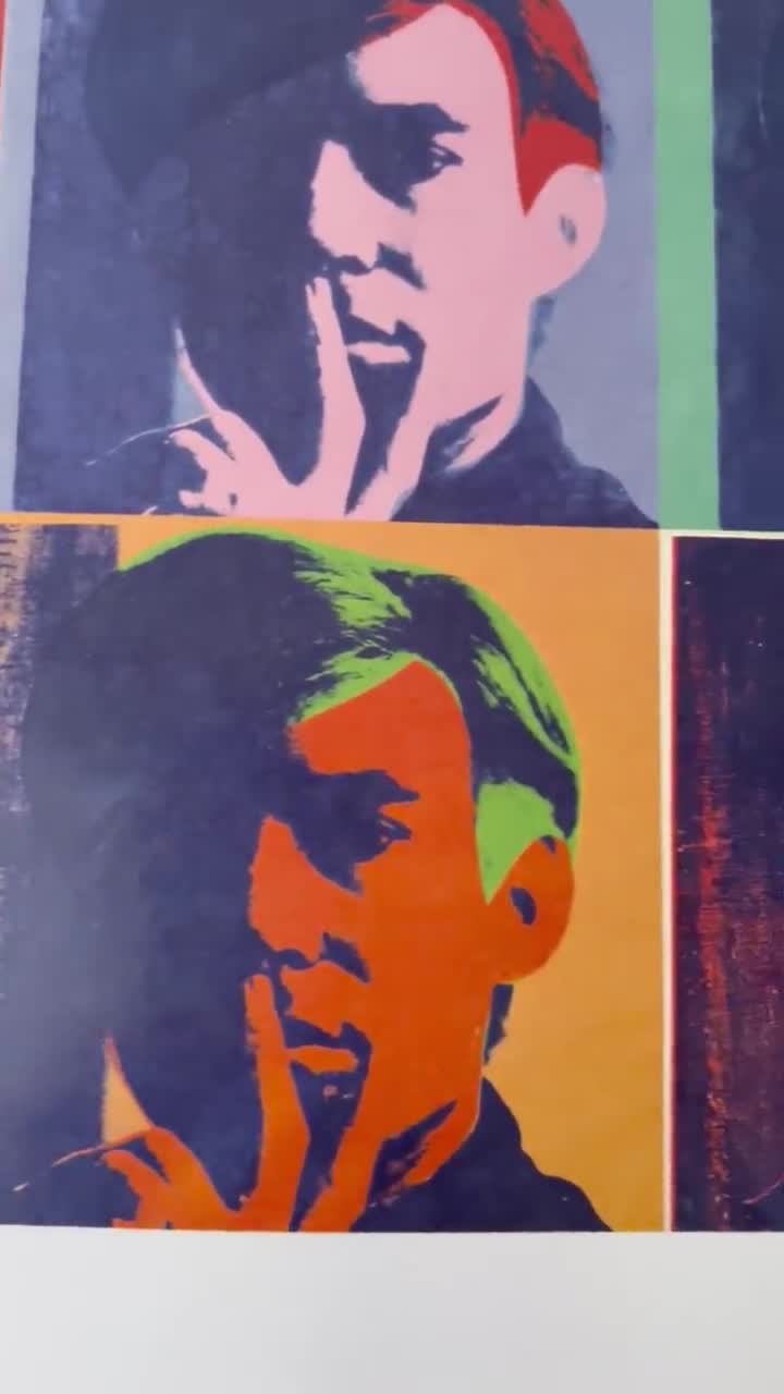 アンディ・ウォーホルの自画像プリント：ポップアート、1967年シリーズ