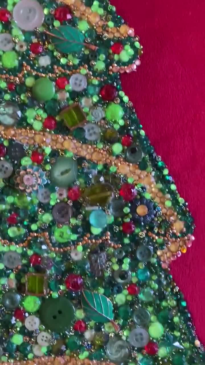 Avalaya Pequeño Broche De árbol De Navidad Con Cristal Transparente Verde Oscuro Chapado En Oro – 45