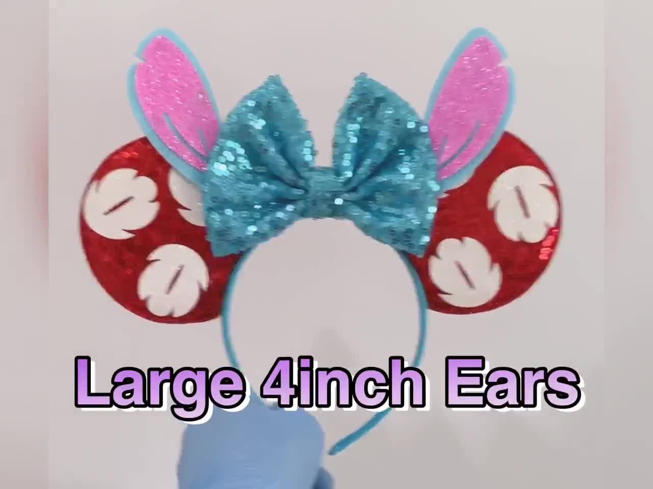  Disney Lilo and Stitch - Diadema de orejas para disfraz  estándar : Juguetes y Juegos