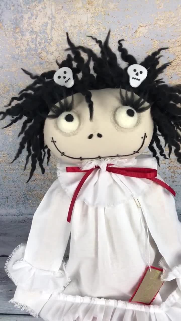 OOAK Doll, Monster Doll, Pretty Scary Dolls, Gothic Emo Dolls