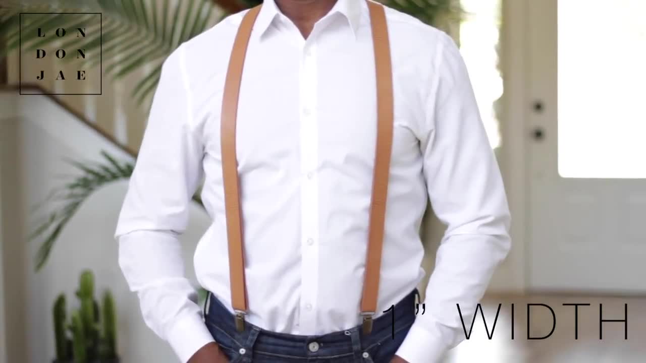 Men Braces Suspenders Fashion Men Women Adult Trimmed Button Y Back  Adjustable Elastic Trouser Braces Strap Belt Wedding Party,Khaki :  : Clothing, Shoes & Accessories