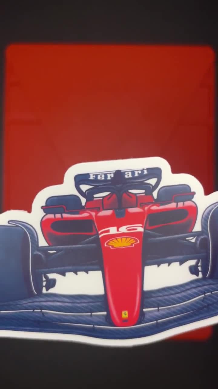 Scuderia Ferrari F1 Team 2023 Charles Leclerc and Carlos Sainz SF23  Sticker for Sale by FormulaGTee1