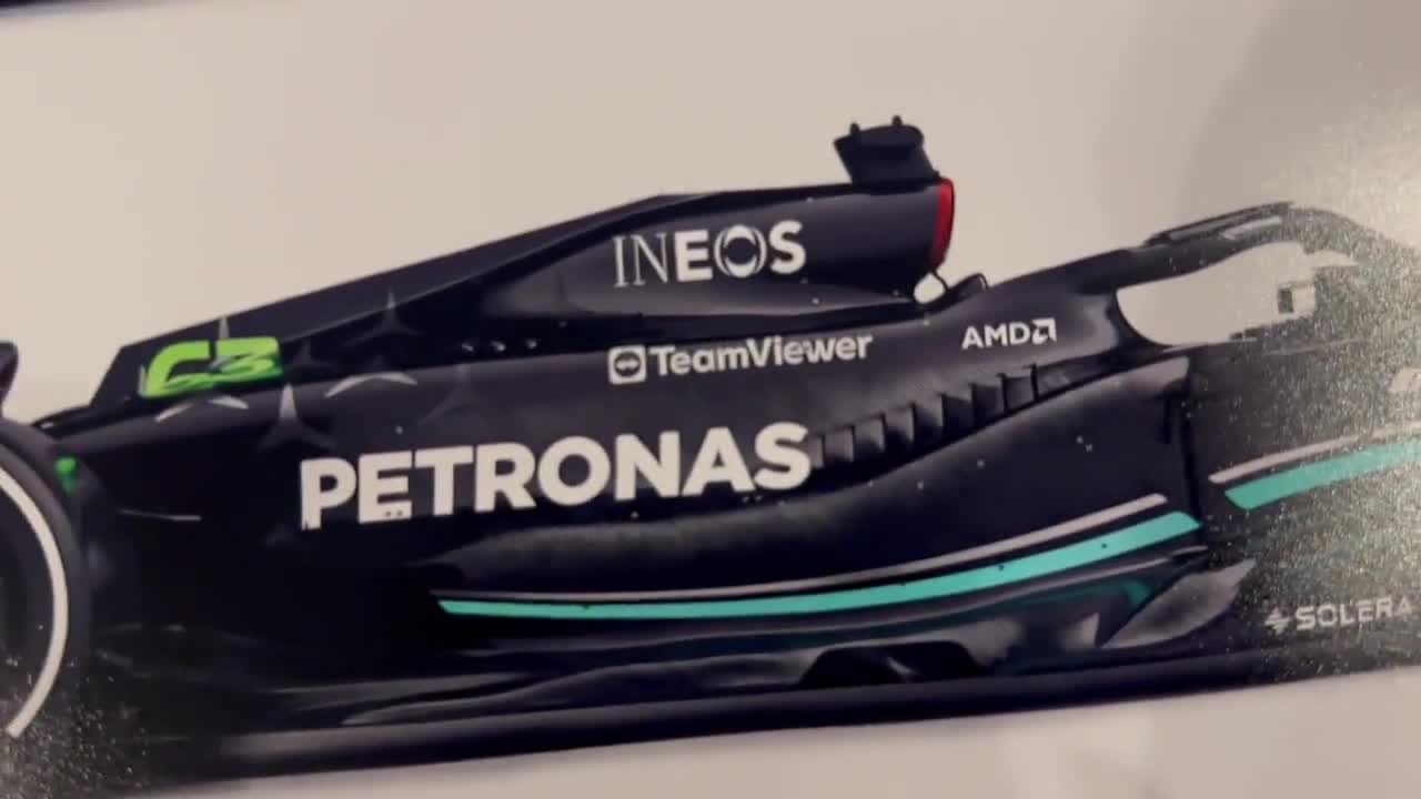 Voiture de course Mercedes - Parfum de voiture - Parfum de voiture - Air -  Formule 1 