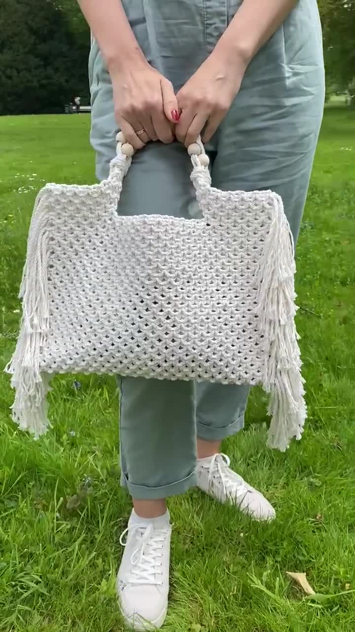 DIY Macramé Kit Isola Boho Bag