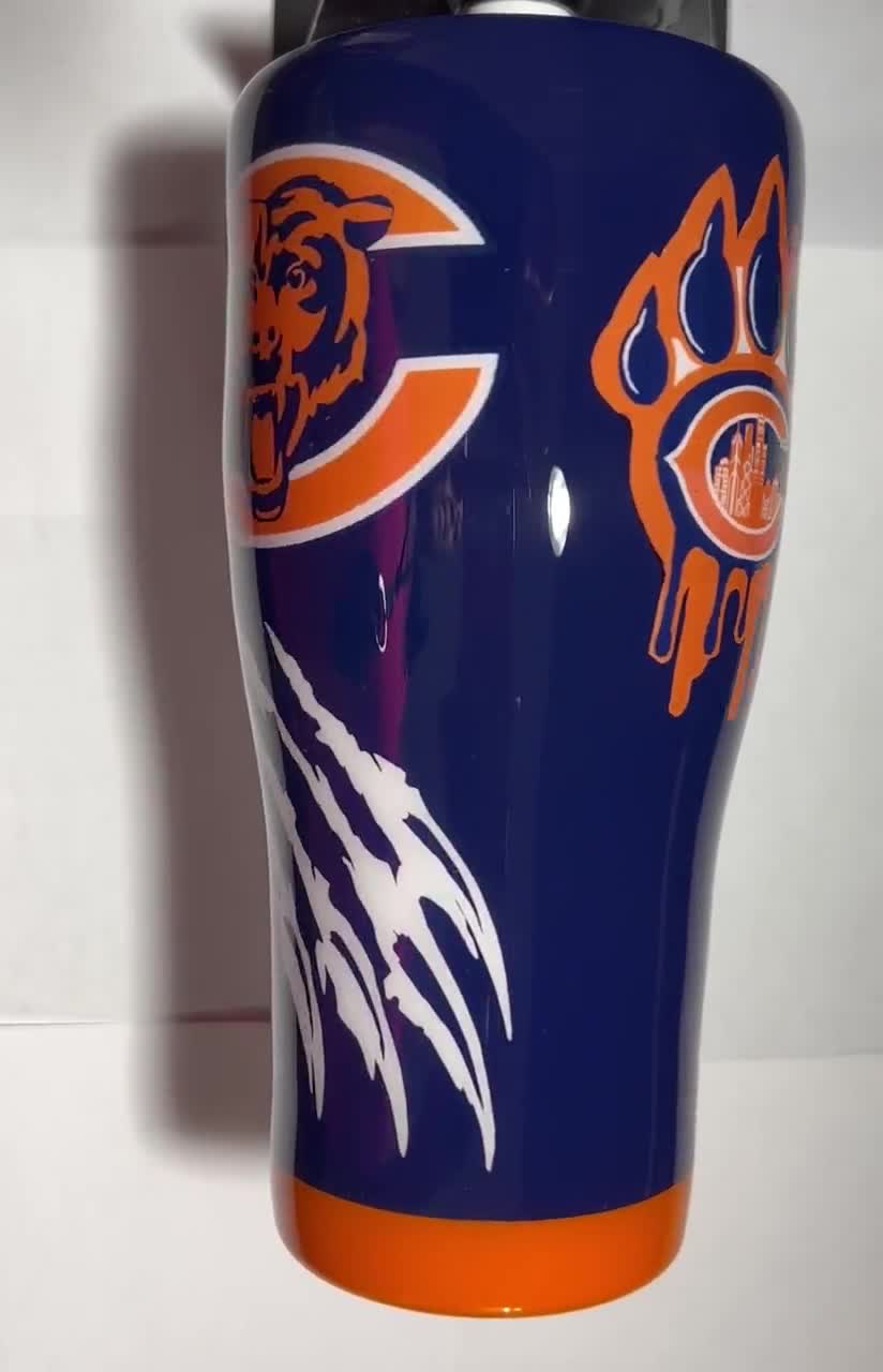 Chicago Bears 32oz. Stainless Steel Diamond Tumbler