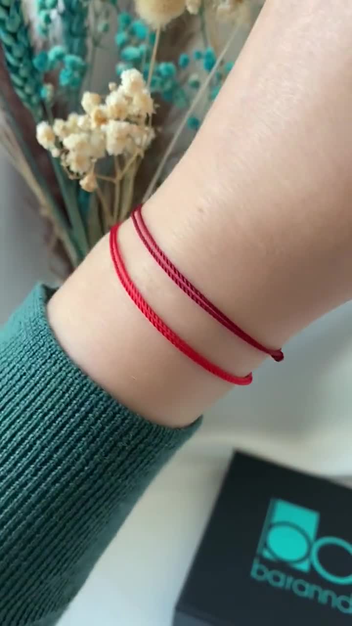 Red String of Fate Bracelet, Red String Bracelet, Couples Bracelet