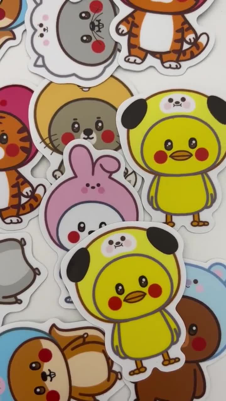 Bts Character BT21 Koya Chimmy RJ Shooky Mang Tata Cooky Deco Big