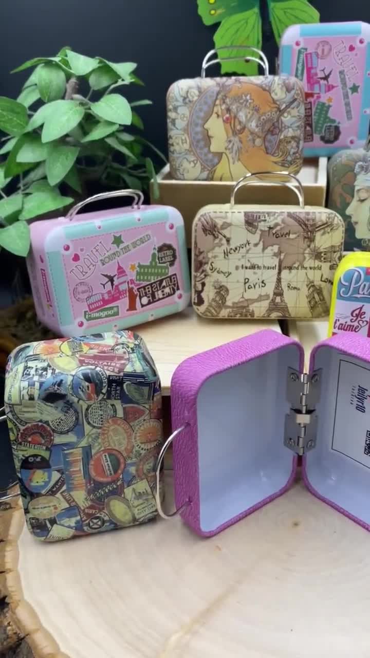 Small Tin Box, Storage Organization Box, Jewellery Box, Gift Box