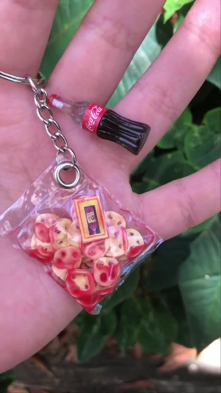 Mexican Charm Keychain / Pan Dulce Llavero 