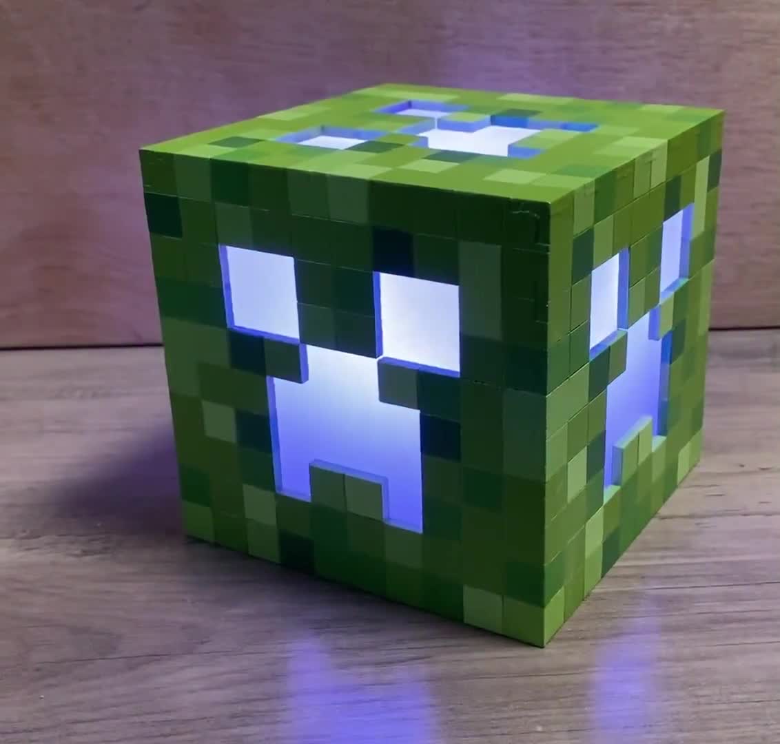 Minecraft Let's Go Out Creeper Laser Engraved Mini Tumbler