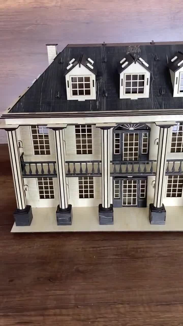 Southern Mansion Mansion House Dollhouse Wooden House 