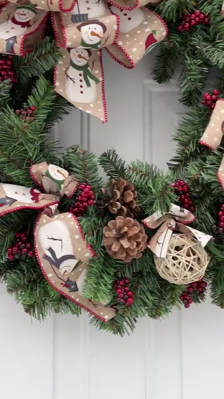 Winter Wreath Not Christmas, Christmas Wreaths for Front Door 