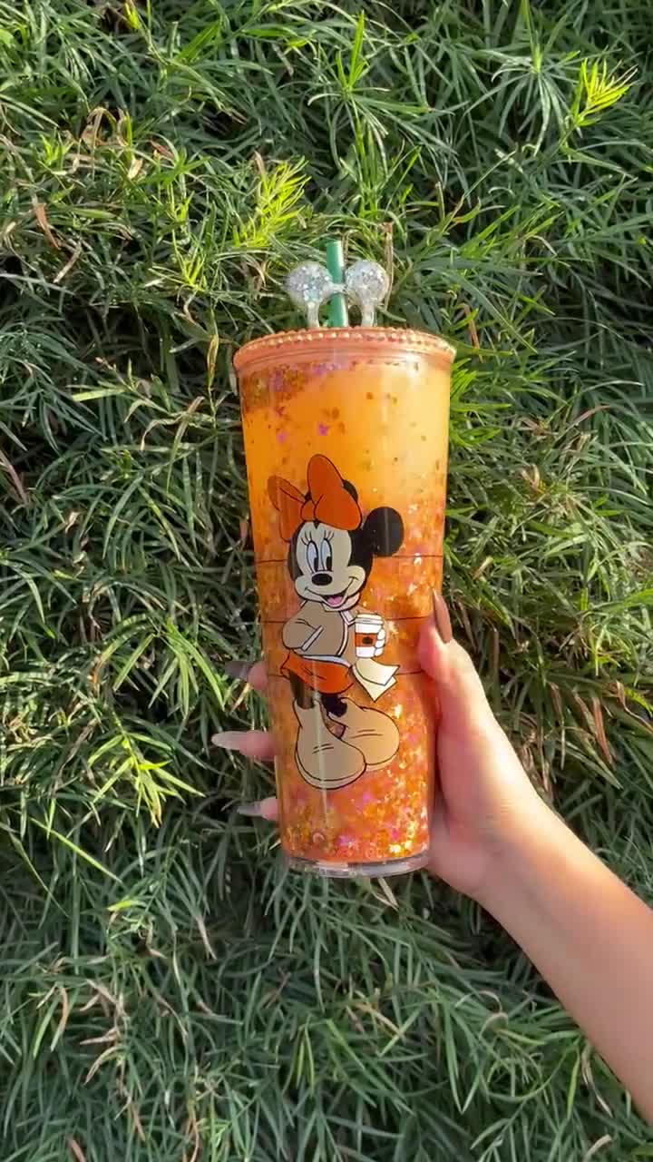 Caída Minnie Mouse globo de nieve tumbler video poster