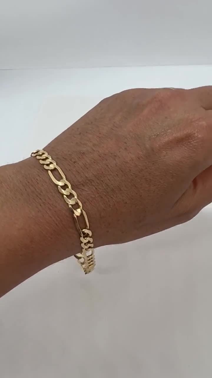 14k Solid Paperclip Bracelet – Henri Noël