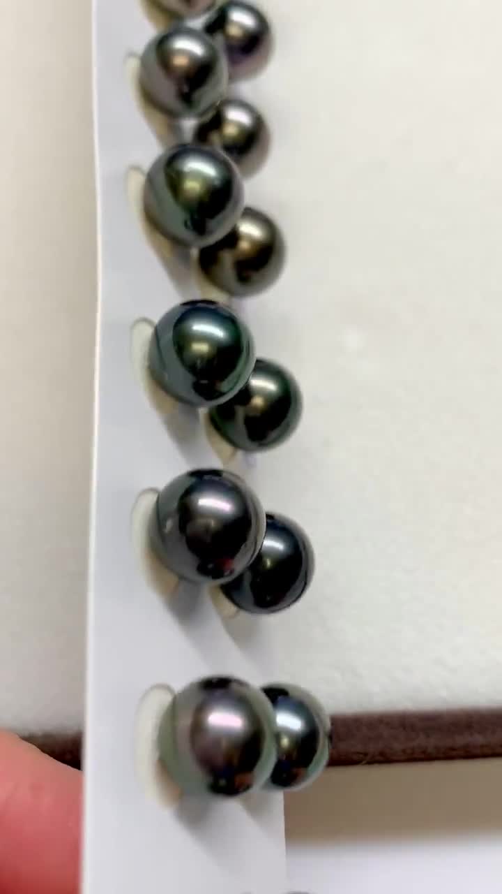 Perla Di Tahiti A Goccia In Un Unico Pezzo, Non Forata, Pezzo - Foto 7