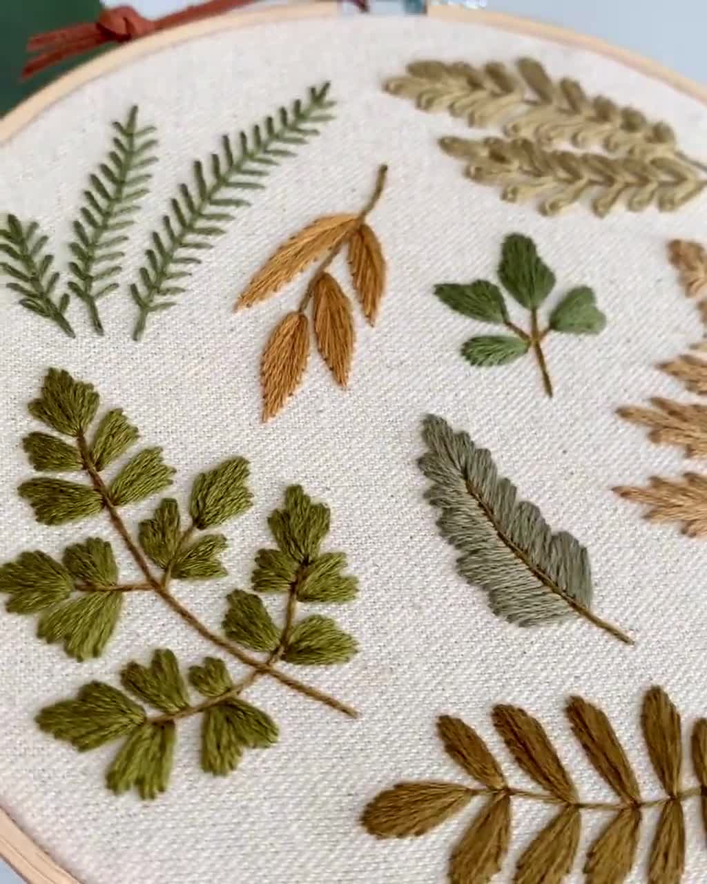 Matryoshka : Stick and Stitch Embroidery Designs - Botanical
