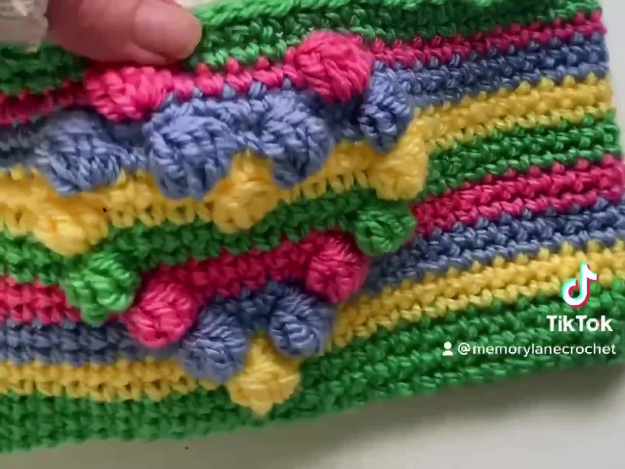 Burst Scissor Holder Crochet Pattern