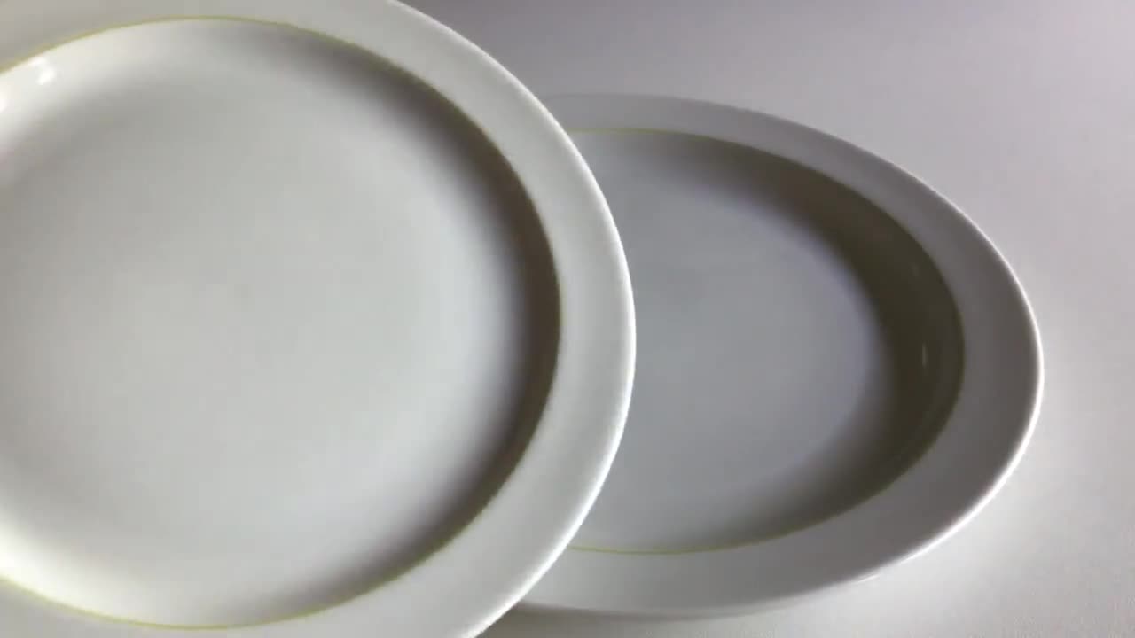Rosenthal - Ambrogio Pozzi - Jarrón (4) - Plisado - Porcelana