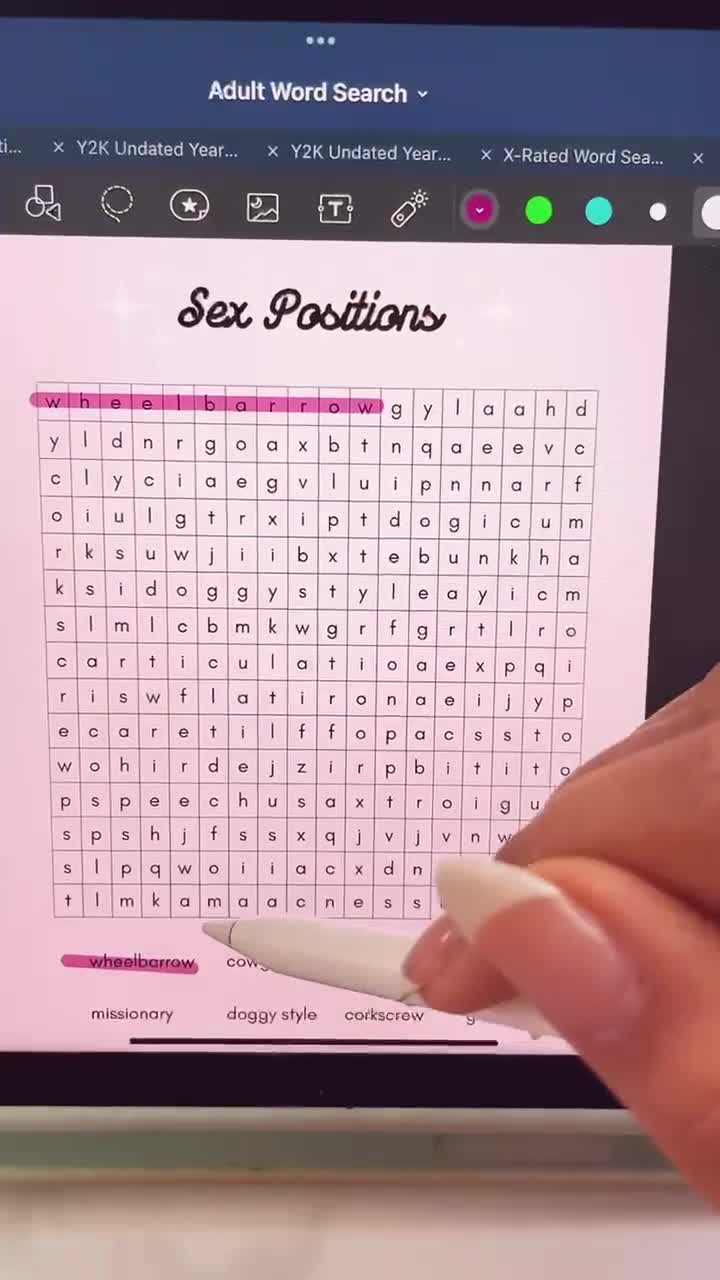 Adult Word Search Game | Pink Word Search | Printable Word Search | PDF  Word Search