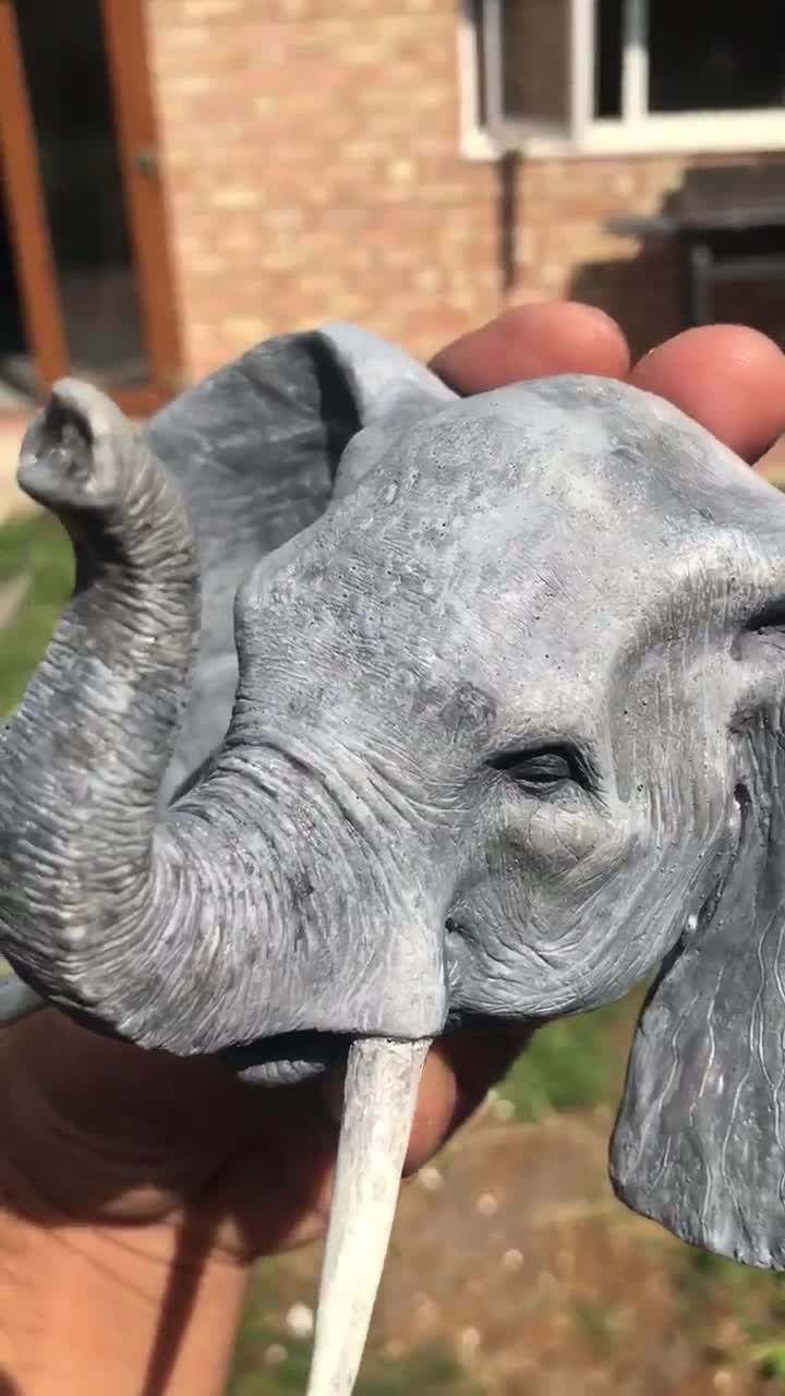 Realistic Elephant Fridge Magnet - Etsy